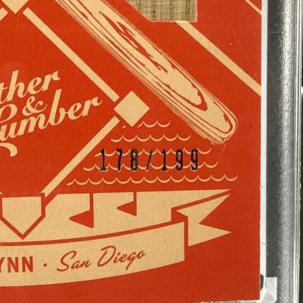 2019 Panini Leather & Lumber and Dual Bats /199 Tony Gwynn #LLD-TG HOF